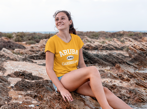 Aruba Women's Academic T-Shirt Souvenir Gift - My Destination Location