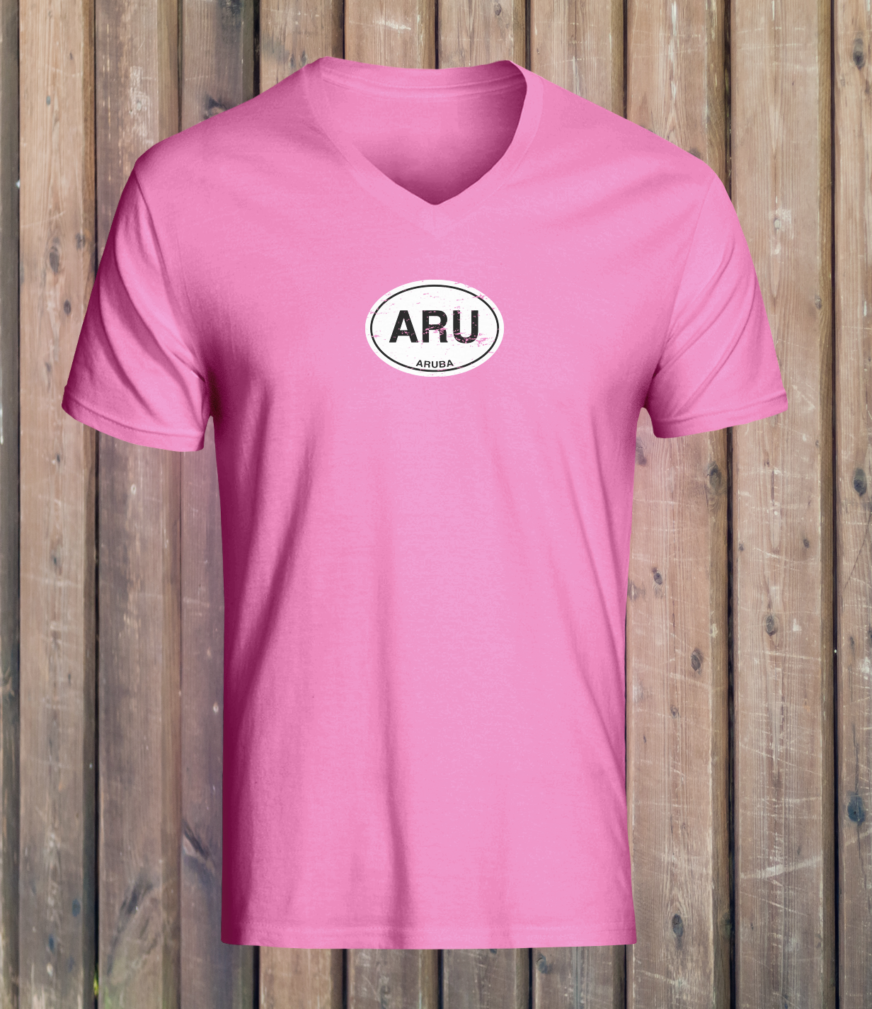 Aruba Women's Classic V-Neck T-Shirts - My Destination Location