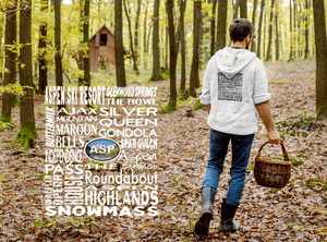 Aspen Men's Things To Do Hoodie | Aspen Oval Logo Hoodie Gift Souvenir - My Destination Location