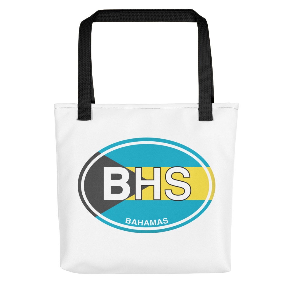 Bahamas Custom Logo Travel Tote Bag - My Destination Location