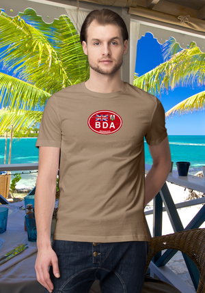 Bermuda Men's Flag T-Shirt Souvenirs - My Destination Location