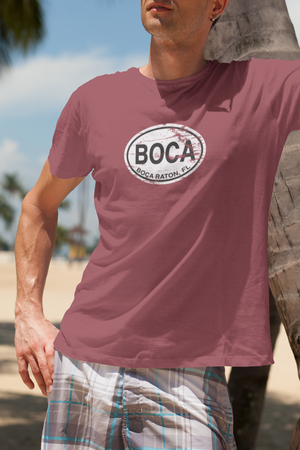 Boca Raton, FL Men's Classic T-Shirt Souvenir Gift - My Destination Location