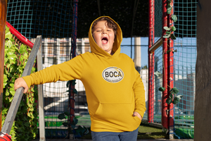 Boca Raton Youth Hoodie | Classic Oval Logo Youth Hoodie Souvenir Gift - My Destination Location