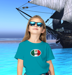 Cabo Flag Youth T-Shirt - My Destination Location
