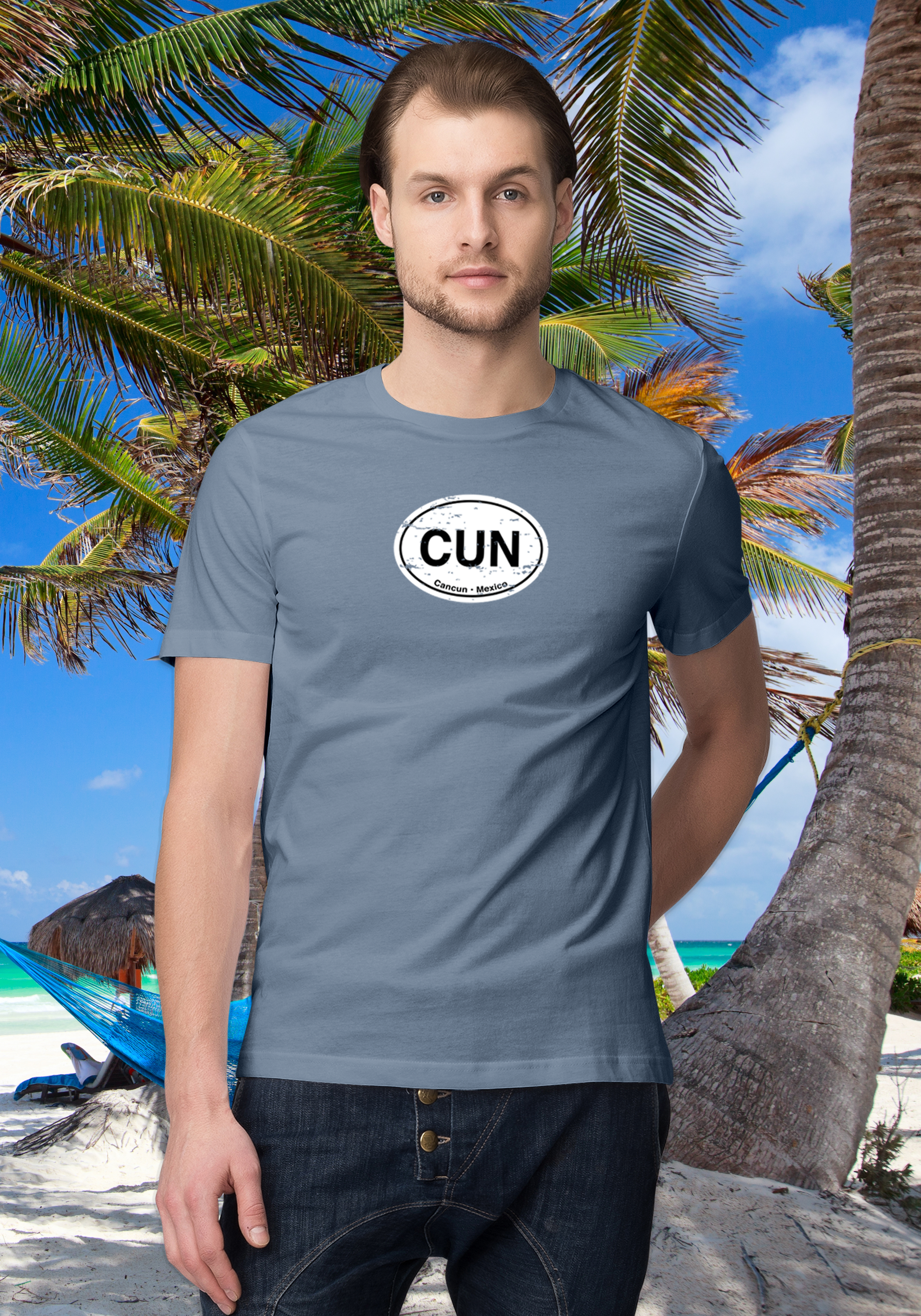 Cancun Men's Classic T-Shirt Souvenirs - My Destination Location