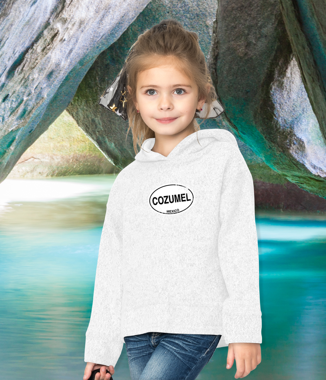 Cozumel Classic Youth Hoodie - My Destination Location