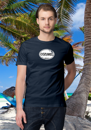 Cozumel Men's Classic T-Shirt Souvenirs - My Destination Location