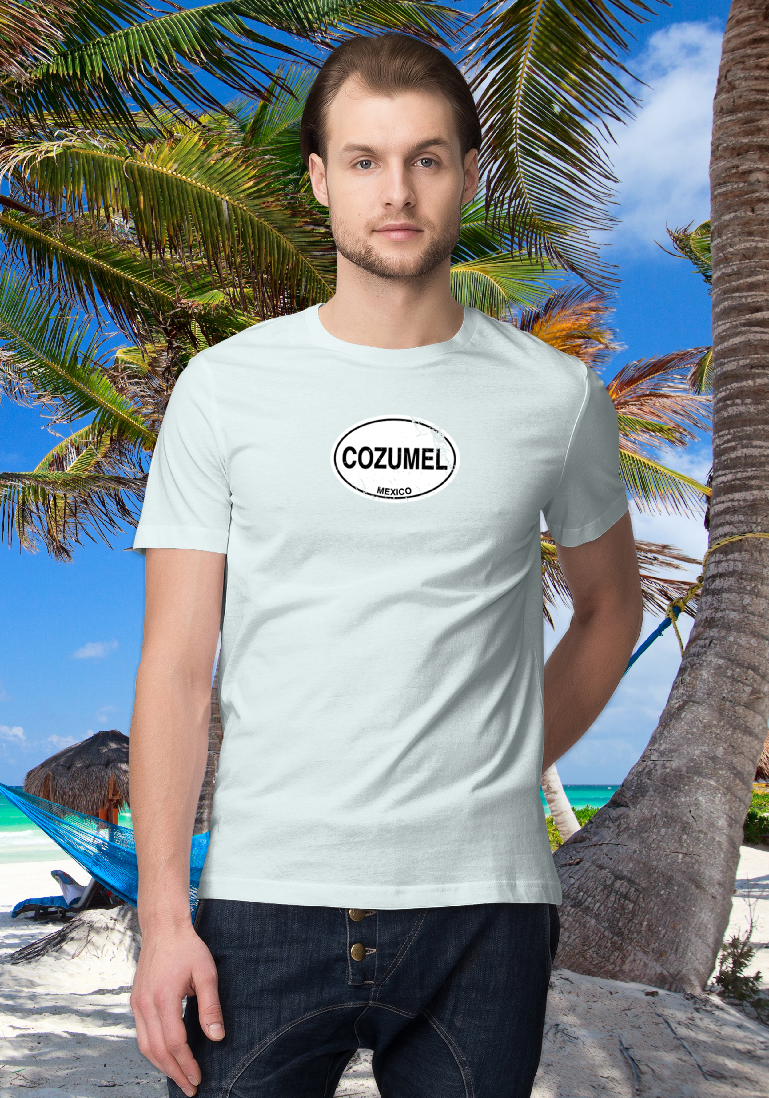 Cozumel Men's Classic T-Shirt Souvenirs - My Destination Location