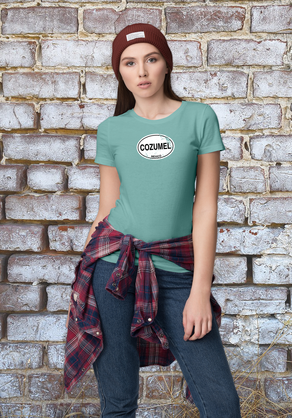 Cozumel Women's Classic T-Shirt Souvenirs - My Destination Location