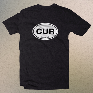 Curacao Classic Logo Comfort Colors Men's & Women's Souvenir T-Shirts - My Destination Location