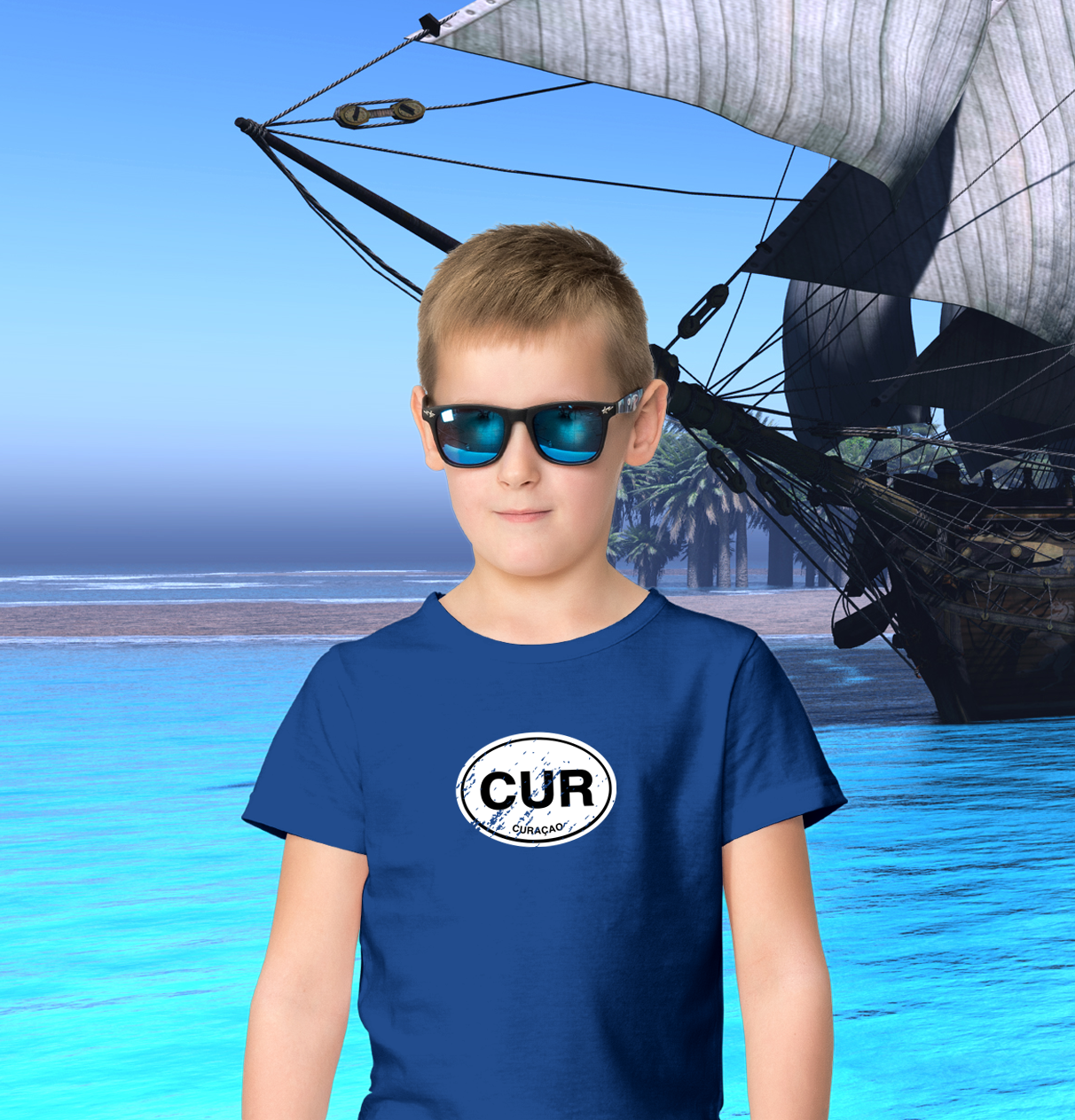Curacao Classic Youth T-Shirt - My Destination Location