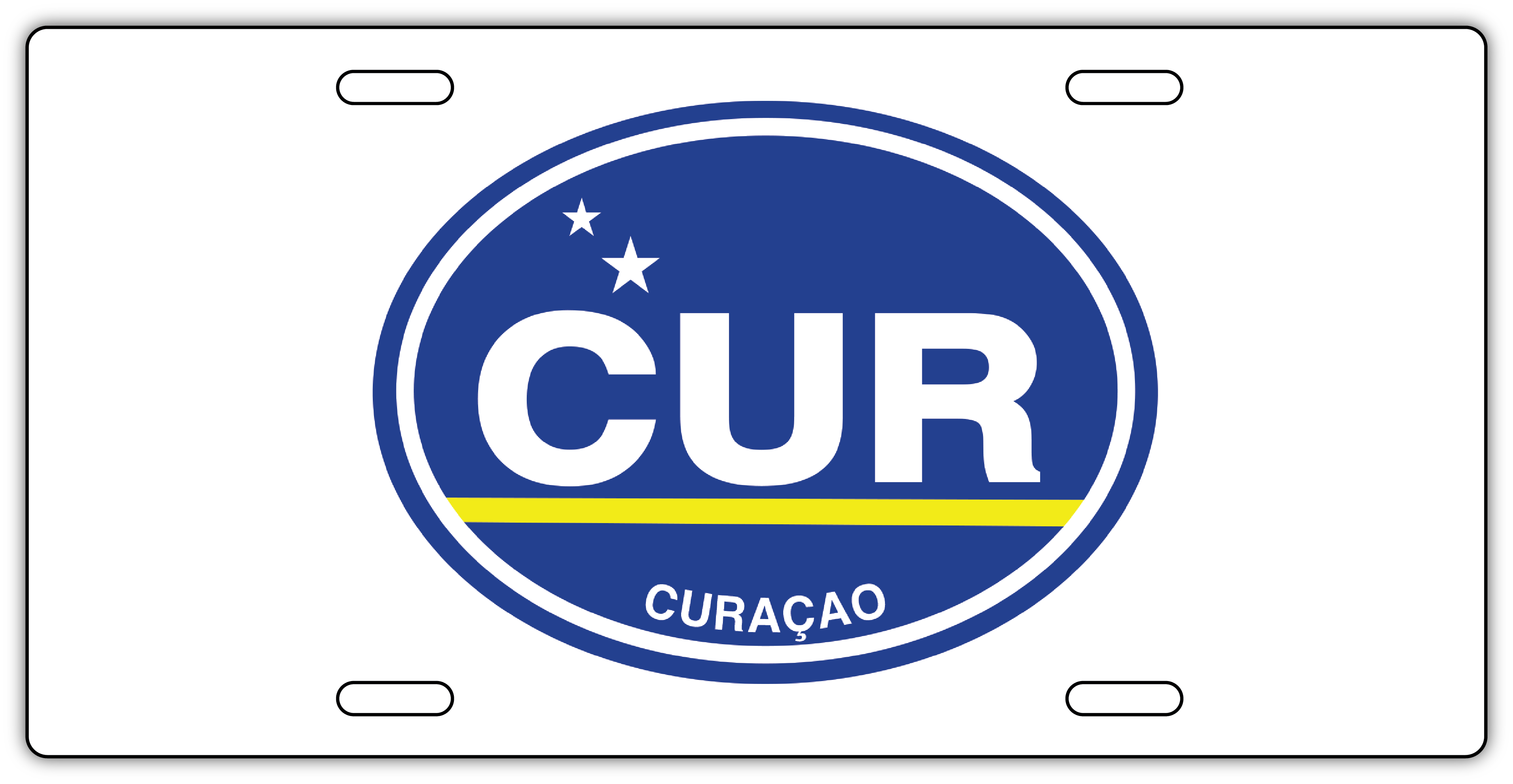 Curacao License Plates - My Destination Location