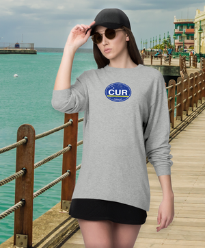 Curacao Women's Flag Long Sleeve T-Shirts - My Destination Location