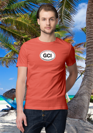 Grand Cayman Men's Classic T-Shirt Souvenirs - My Destination Location