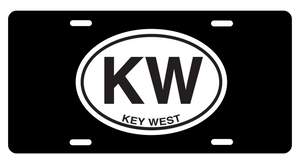 Key West License Plates - My Destination Location