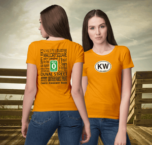 Key West Women's Destinations T-Shirt Souvenir - My Destination Location