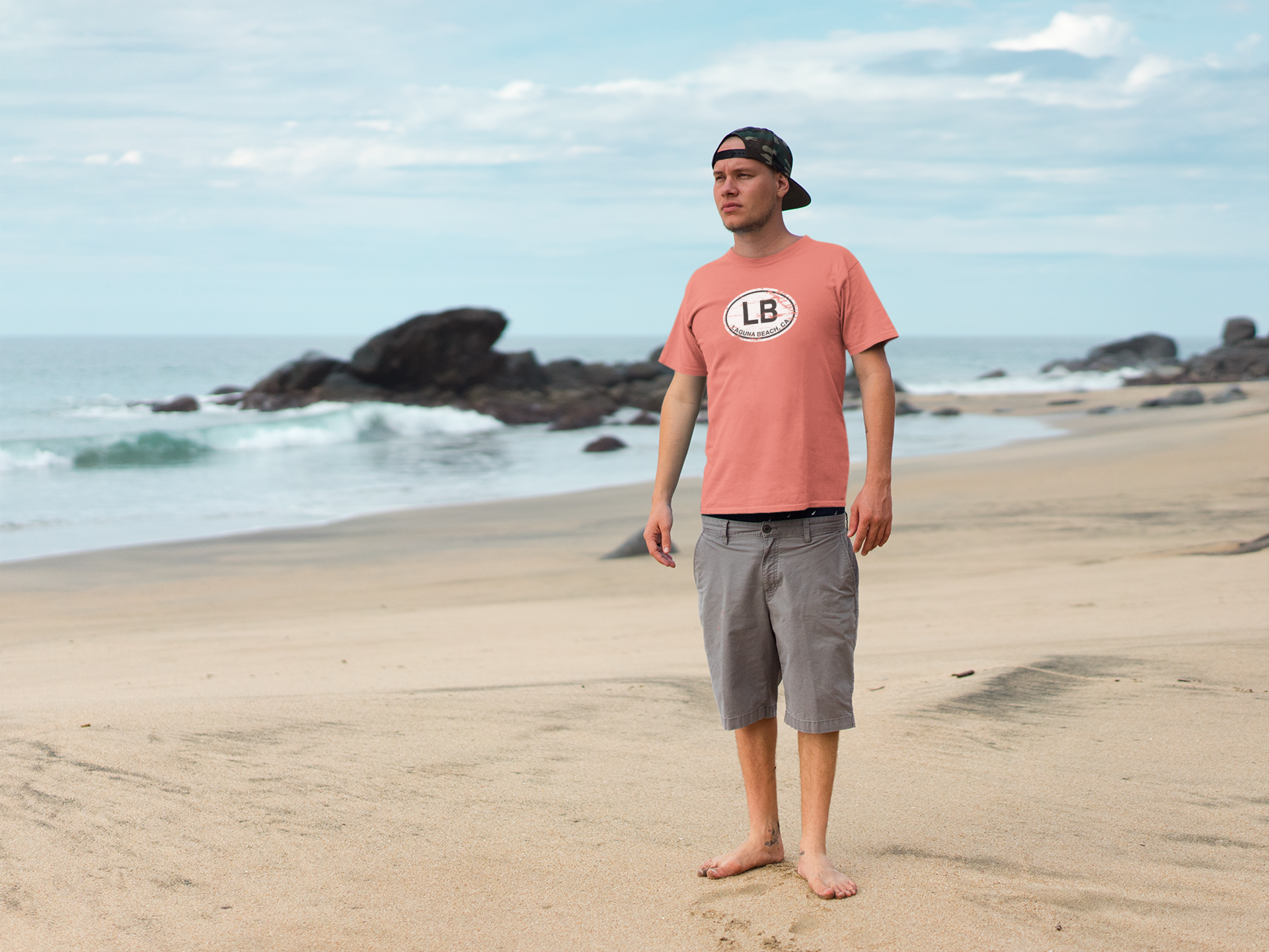 Laguna Beach, CA Men's Classic T-Shirt Souvenir Gift - My Destination Location