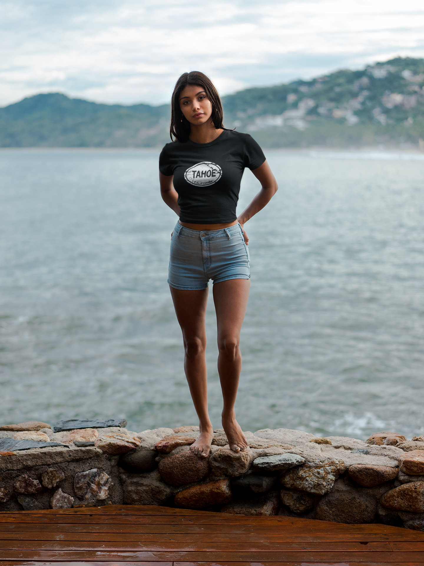 Lake Tahoe Women's Classic T-Shirt Souvenirs - My Destination Location