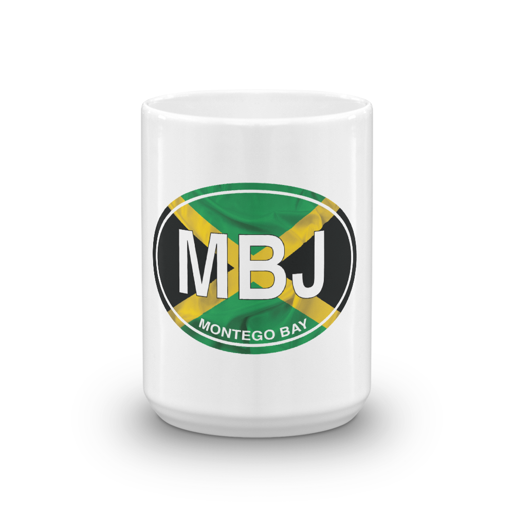 Montego Bay Flag Logo Mug - My Destination Location