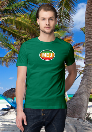 Montego Bay Men's Rasta T-Shirt Souvenirs - My Destination Location