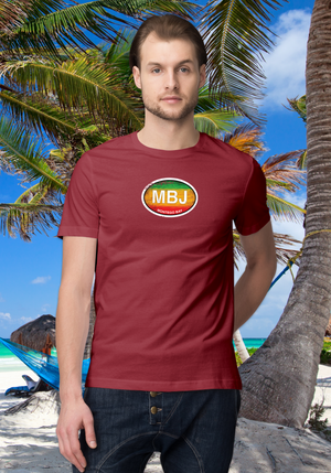 Montego Bay Men's Rasta T-Shirt Souvenirs - My Destination Location
