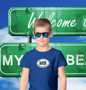 Myrtle Beach Classic Youth T-Shirt Gift Souvenir - My Destination Location