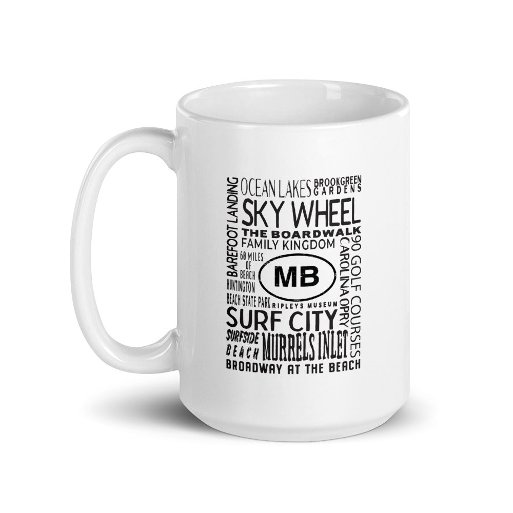 Myrtle Beach Coffee Mug Gift Souvenir - My Destination Location