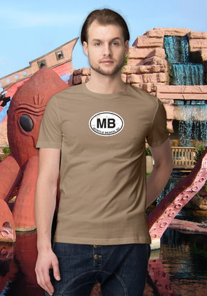 Myrtle Beach Men's Classic T-Shirt Souvenir Gift - My Destination Location