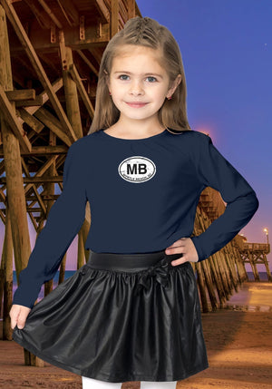 Myrtle Beach Youth Classic Long Sleeve T-Shirt Gift Souvenir - My Destination Location