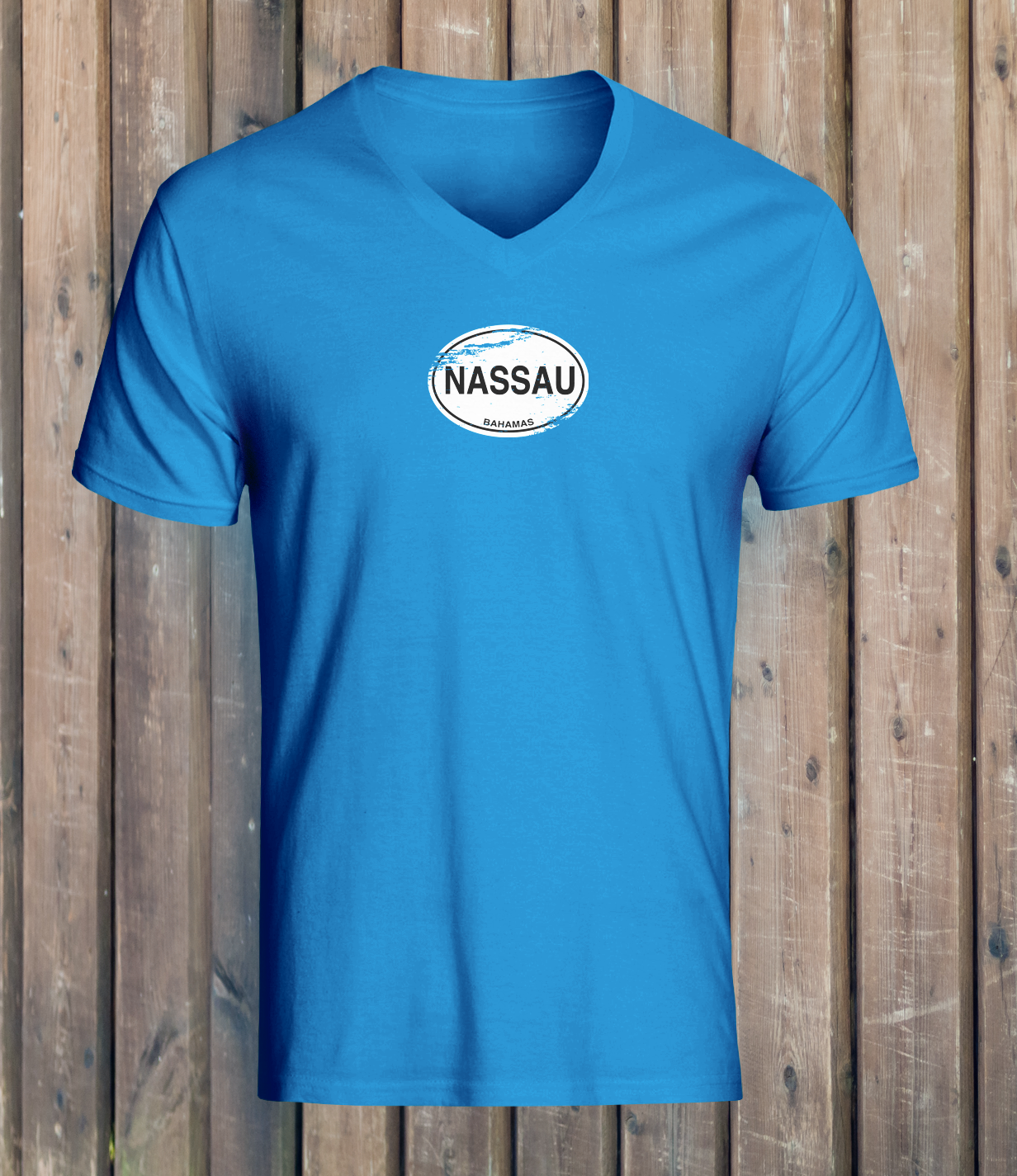 Nassau Bahamas Women's Classic V-Neck T-Shirts - My Destination Location