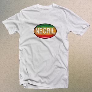 Negril Jamaica Rasta Logo Comfort Colors Men's and Women's Souvenir T-Shirts - My Destination Location