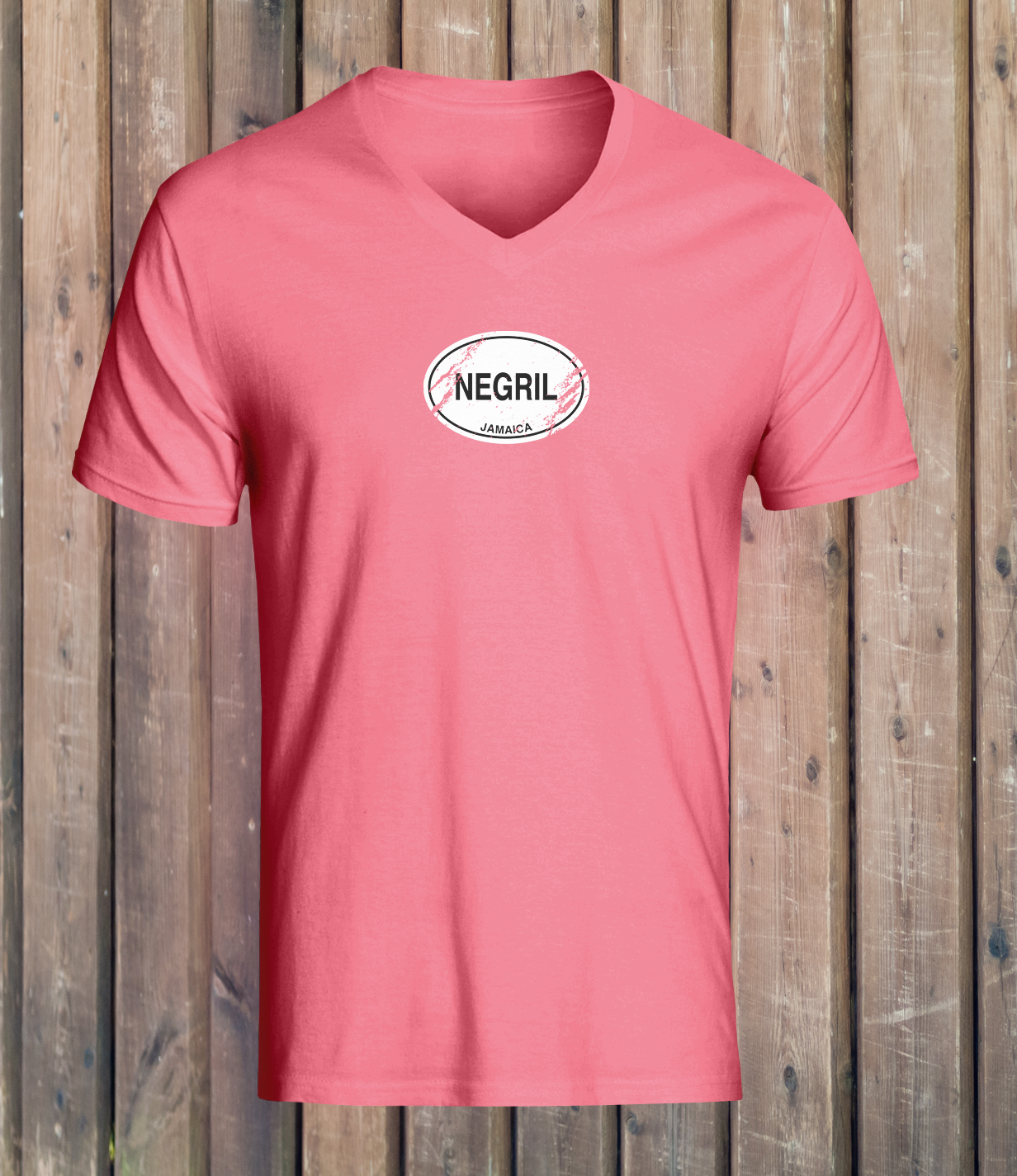 Negril Women's Classic V-Neck T-Shirts - My Destination Location