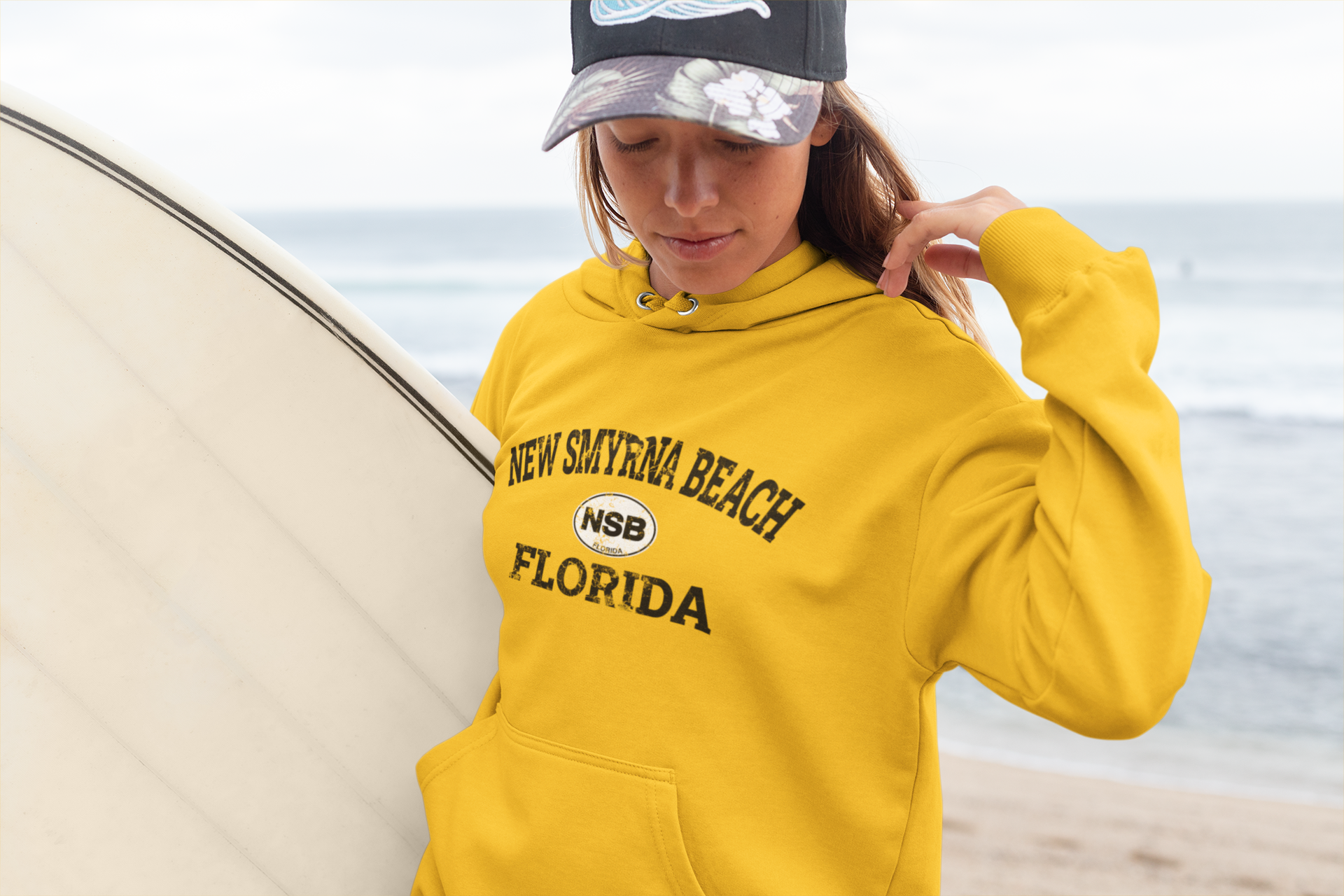New Smyrna Beach Women's Academic Adult Hoodie - My Destination Location