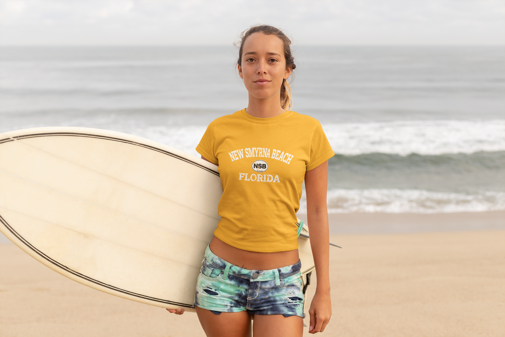New Smyrna Beach Women's Academic T-Shirt Souvenir - My Destination Location