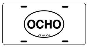 Ocho Rios Classic License Plates - My Destination Location