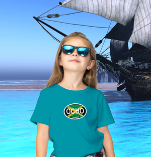 Ocho Rios Flag Youth T-Shirt - My Destination Location