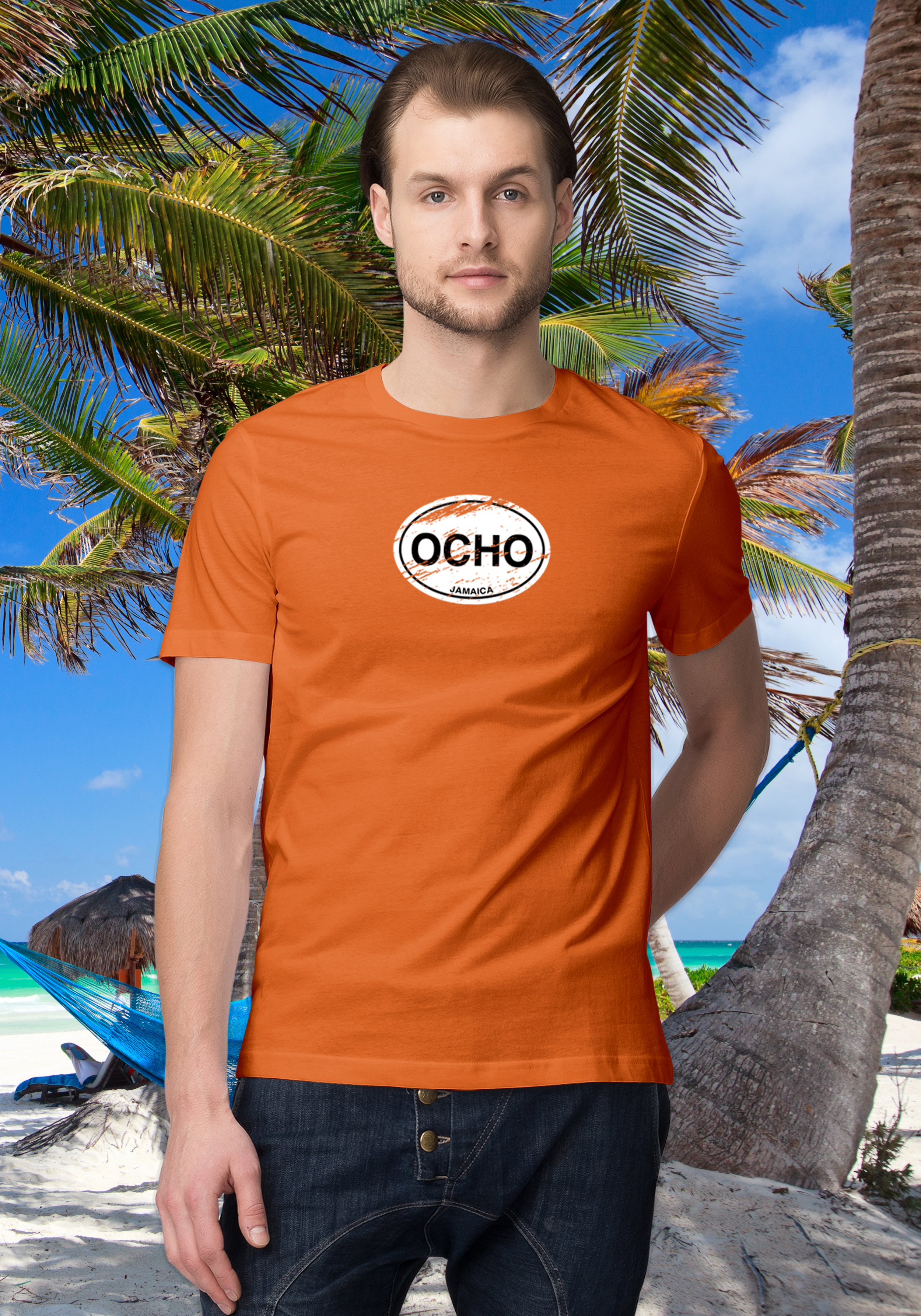 Ocho Rios Men's Classic T-Shirt Souvenirs - My Destination Location