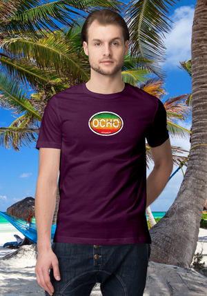 Ocho Rios Men's Rasta T-Shirt Souvenirs - My Destination Location