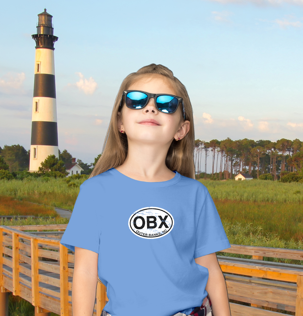 Outer Banks Classic Youth T-Shirt Gift Souvenir - My Destination Location