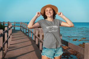 Outer Banks Women's Academic T-Shirt Souvenir - My Destination Location