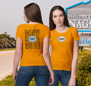 Outer Banks Women's Destinations T-Shirt Souvenir - My Destination Location