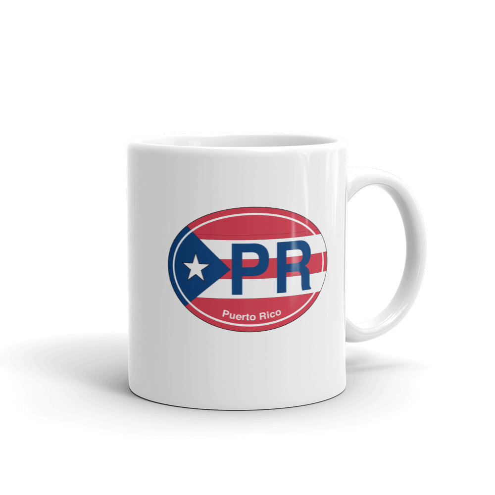 Puerto Rico Flag Souvenir Mug - My Destination Location