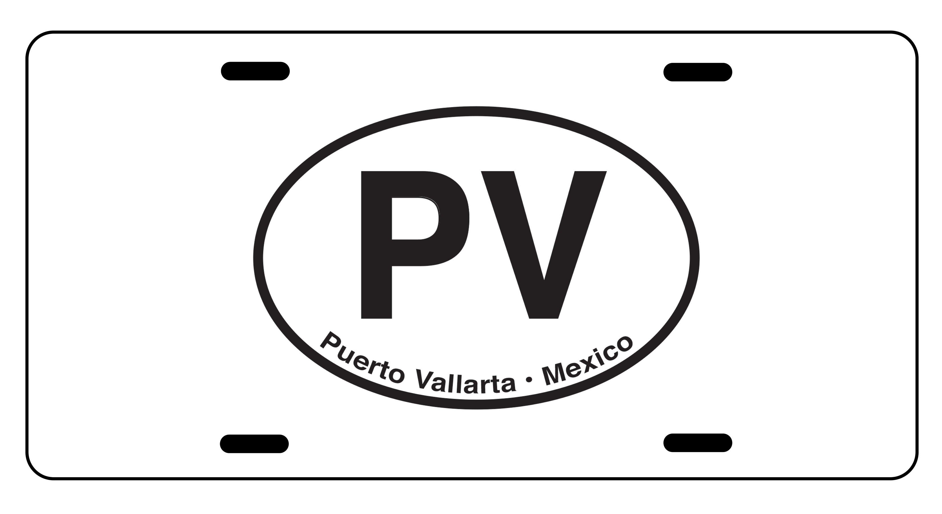 Puerto Vallarta License Plates - My Destination Location