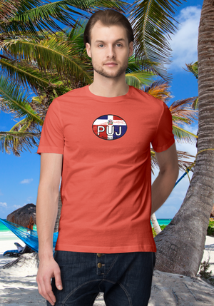 Punta Cana Men's Flag T-Shirt Souvenirs - My Destination Location