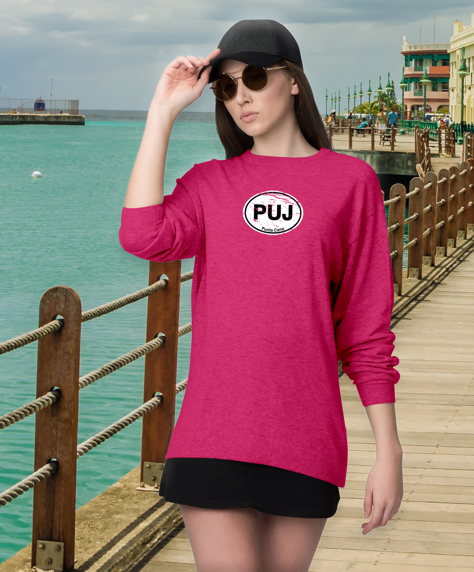Punta Cana Women's Classic Long Sleeve T-Shirts - My Destination Location