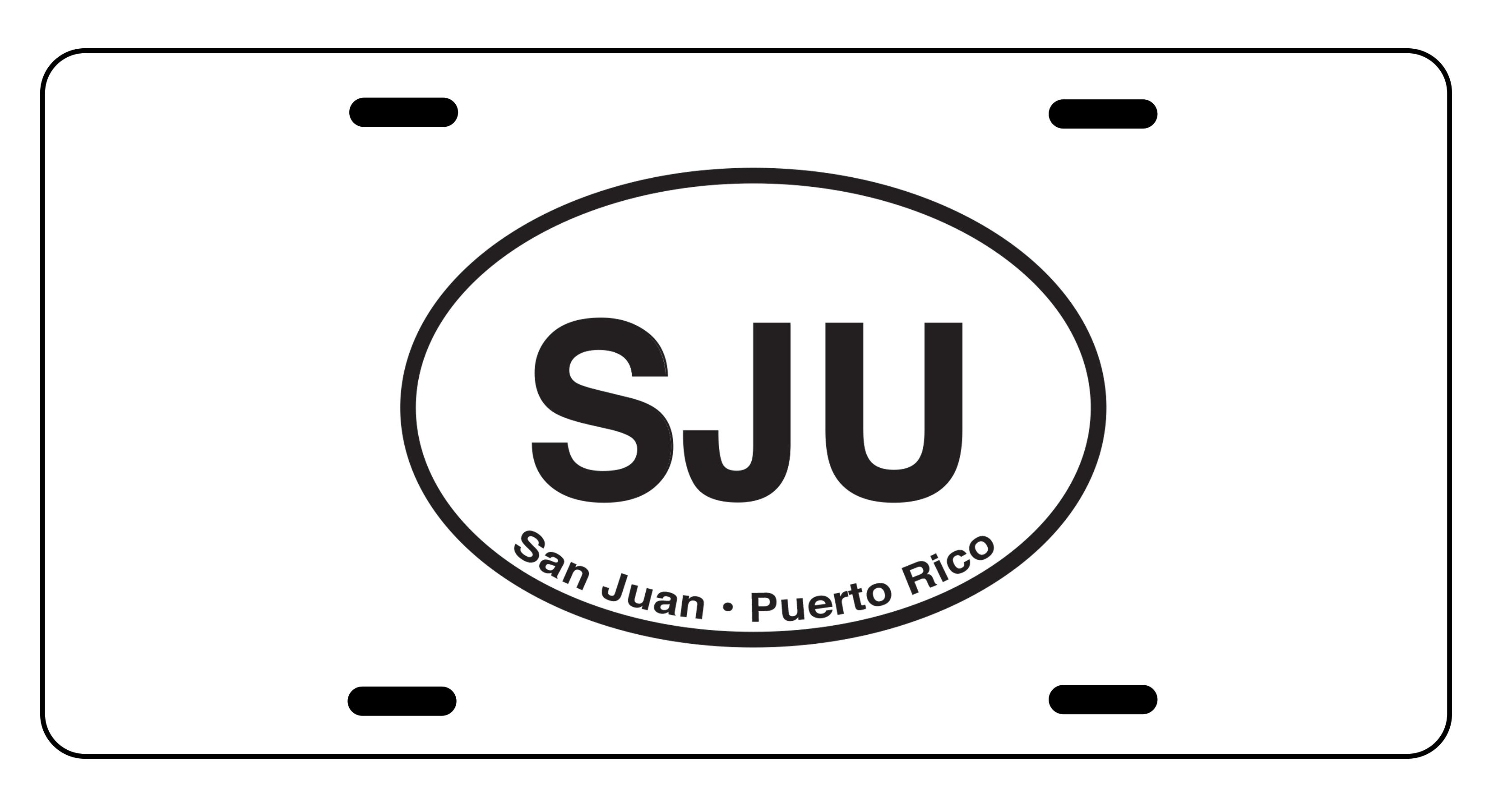 San Juan License Plates - My Destination Location