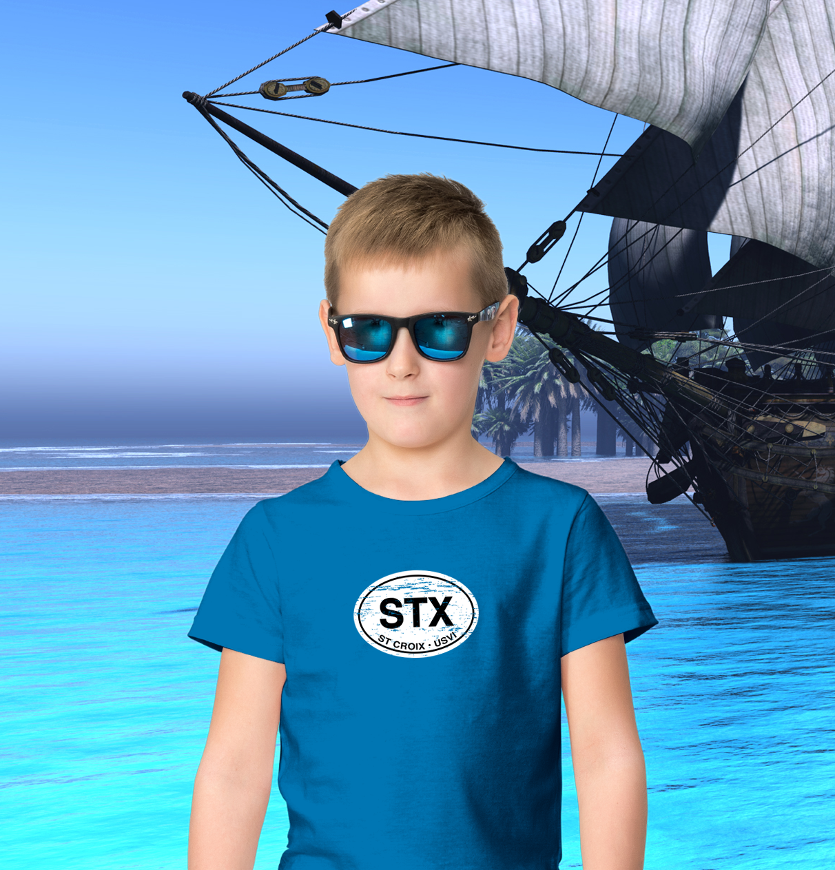 St Croix Classic Youth T-Shirt - My Destination Location