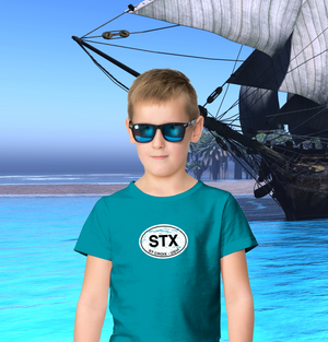 St Croix Classic Youth T-Shirt - My Destination Location