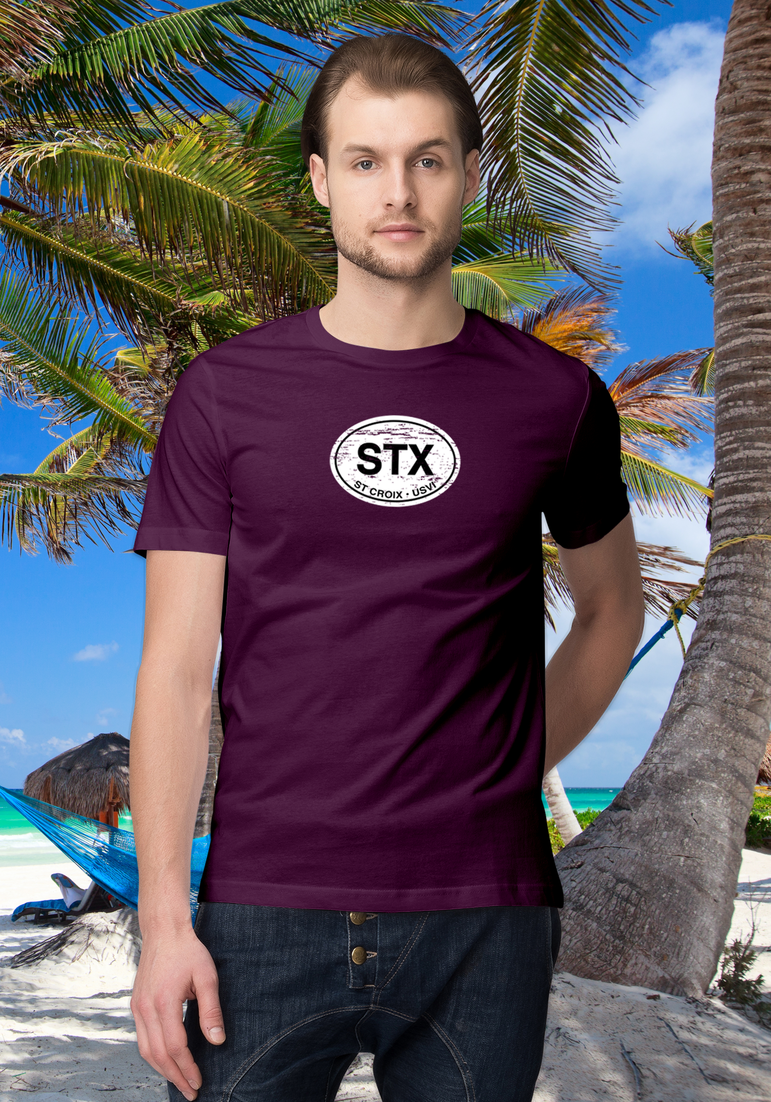 St Croix Men's Classic T-Shirt Souvenirs - My Destination Location