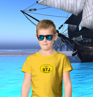 St John Flag Youth T-Shirt - My Destination Location